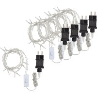VBS LED-Lichterkette, 10 LEDs, 5 Stück VBS LED-Lichterkette, 10 LEDs, 5 Stück von VBS