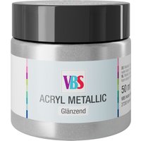 VBS Acryl Metallic - Antiksilber von VBS