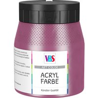 VBS Acrylfarbe, 250 ml - Krapprot-Dunkel von Rot