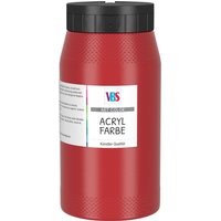 VBS Acrylfarbe, 500 ml - Kadmiumrot-Dunkel von Rot