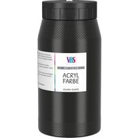 VBS Acrylfarbe, 500 ml - Schwarz von Schwarz