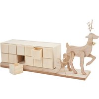 VBS Adventskalender "Rentier mit Schlitten" von Beige