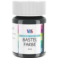 VBS Bastelfarbe, 15 ml - Schwarz von Schwarz