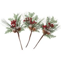 VBS Beerenpick mit Pinie, 3 Stück VBS Beerenpick mit Pinie, 3 Stück von VBS