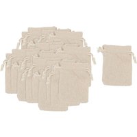 VBS Beutel mit Zugband "9 x 7 cm" von Beige