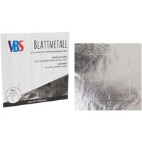 VBS Blattmetall, 40 Blatt - Silberfarben von Silber