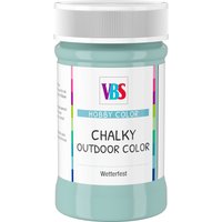 VBS Chalky Outdoor Color, 100ml - Antikgrau von Grau