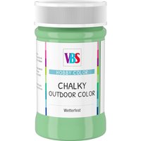 VBS Chalky Outdoor Color, 100ml - Antikgrün von Grün