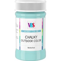 VBS Chalky Outdoor Color, 100ml - Himmelblau von Blau