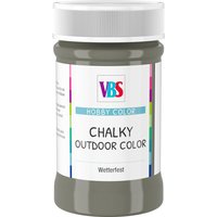VBS Chalky Outdoor Color, 100ml - Nougat von Braun