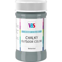 VBS Chalky Outdoor Color, 100ml - Taupe von Braun