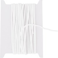 VBS Elastikband, 2,5 mm breit - Weiß von Weiß