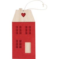 VBS Filzanhänger "Haus" - Rot von VBS