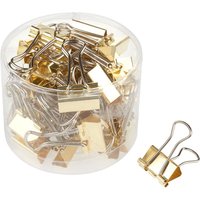 VBS Foldback-Klammer, 19mm, 40 Stück - Gold VBS Foldback-Klammer, 19mm, 40 Stück - Gold