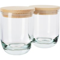 VBS Glas mit Holzdeckel, 2 Stück VBS Glas mit Holzdeckel, 2 Stück von Durchsichtig
