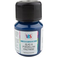 VBS Glas- & Porzellanmalfarbe, 30 ml - Türkis von VBS