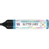 VBS Glitter Liner - Blau-Glitter von Blau