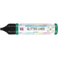 VBS Glitter Liner - Grün-Glitter von Grün