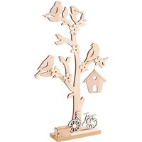 VBS Holz-Steckmotiv "Baum mit Vogelhaus" von VBS