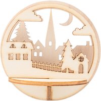 VBS Holz-Steckmotiv für Acrylkugel - Stadt VBS Holz-Steckmotiv für Acrylkugel - Stadt von VBS