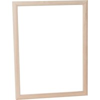 VBS Holzbilderrahmen für Keilrahmen - 30 x 40 cm von Beige