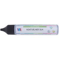 VBS Konturliner "Silk", 28 ml - Silber von Silber