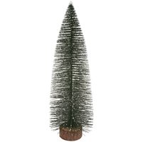 VBS Künstlicher Tannenbaum mit Rindenfuß von Grün