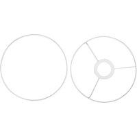 VBS Lampen-Ringe, weiß, Ø 20 cm von VBS