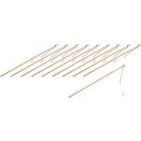 VBS Laternenstab aus Holz mit LED, 10 Stk. von VBS