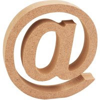 VBS MDF Buchstaben - Zeichen "@" von VBS