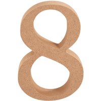 VBS MDF Zahl - Ziffer "8" von VBS