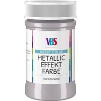 VBS Metallic Effektfarbe, 100 ml - Silber von Silber