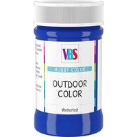 VBS Outdoor Color, 100ml - Blau von Blau