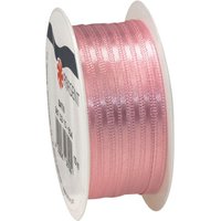Satinband, 3 mm - Rosa von Pink