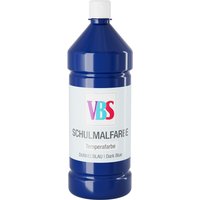 VBS Schulmalfarbe, 1000 ml - Dunkelblau von VBS