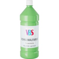 VBS Schulmalfarbe, 1000 ml - Hellgrün von VBS