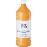 VBS Schulmalfarbe, 1000 ml - Orange von VBS