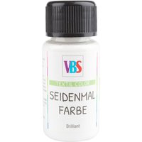 VBS Seidenmalfarbe, 50 ml - Mischweiß von Weiß