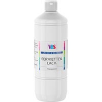 VBS Servietten-Lack "Glänzend" - 1000 ml von Durchsichtig