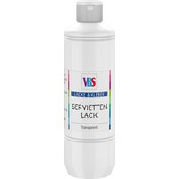 VBS Servietten-Lack "Glänzend" - 500 ml von Durchsichtig