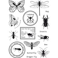 VBS Silikonstempel "Insekten" von Durchsichtig