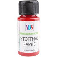 VBS Stoffmalfarbe, 50ml - Rot von Rot