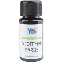 VBS Stoffmalfarbe, 50ml - Schwarz von Schwarz