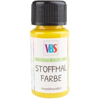 VBS Stoffmalfarbe, 50ml - Zitrone von Gelb