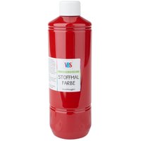 VBS Stoffmalfarbe, 500 ml - Rot von Rot