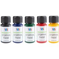 VBS Stoffmalfarbe "Grundfarben-Set" von Multi