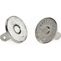 Taschen-Magnetverschluss von Silber
