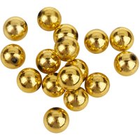 VBS Wachsperlen, Ø 12 mm, 16 Stück - Gold von Gold
