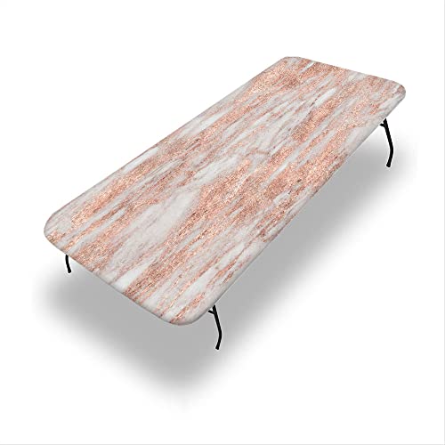 VBTGVE Marmor-Tischdecke, Marmor-Textur, waschbare Picknick-Tischdecke, flexible Tischdecke, passend für rechteckige Tische, 61 x 121,9 cm VBTGVE Marmor-Tischdecke, Marmor-Textur, waschbare Picknick-Tischdecke, flexible Tischdecke, passend für rechteckige Tische, 61 x 121,9 cm von VBTGVE