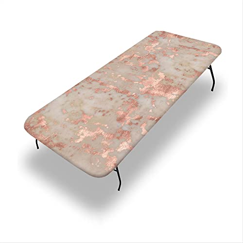 VBTGVE Marmor-Tischdecke, Marmor-Textur, waschbare Picknick-Tischdecke, flexible Tischdecke, passend für rechteckige Tische, 76,2 x 213,4 cm VBTGVE Marmor-Tischdecke, Marmor-Textur, waschbare Picknick-Tischdecke, flexible Tischdecke, passend für rechteckige Tische, 76,2 x 213,4 cm von VBTGVE